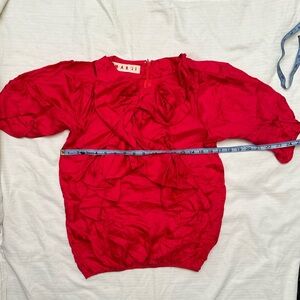 Marni red women blouse small size